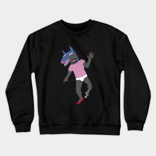 Dancing Wolf Crewneck Sweatshirt